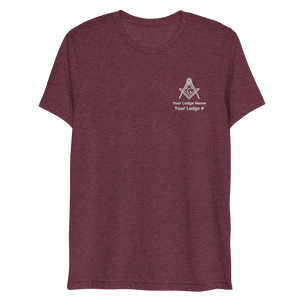 Custom Master Mason Tee (Tri-Blend)