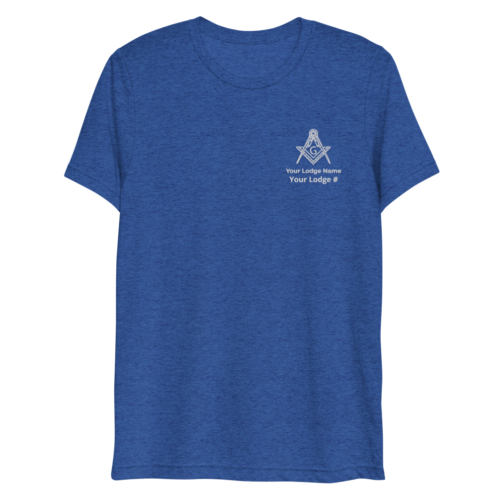 Custom Master Mason Tee (Tri-Blend)